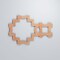 Ekena Millwork Small Cordova Decorative Fretwork Wood Wall Panels, Cherry, 17 1/8"W x 11 3/8"H x 3/8"T WALW12X12X0375CRVCH - alternate 3